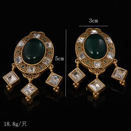 Vintage Timeless Elegant Timeless Earrings Handcrafted Design