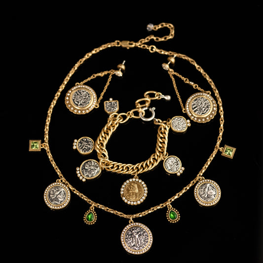Vintage Royal Jewelry Set Ornate Heirloom Heirloom