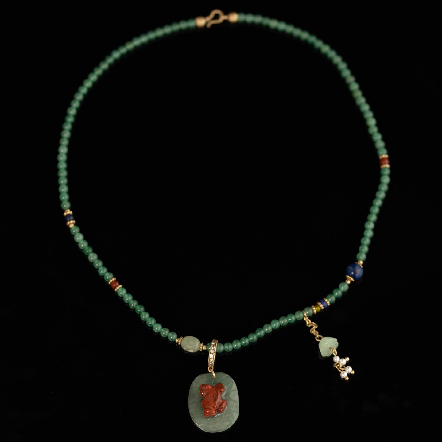 Vintage Jade Refined Chic Necklace Gift Jewelry