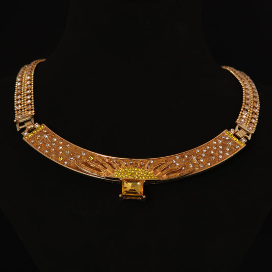 Vintage Luxury Handcrafted Artisan Necklace for Ladies