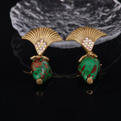 Vintage Artisan Handcrafted Artisan Earrings Gift Jewelry