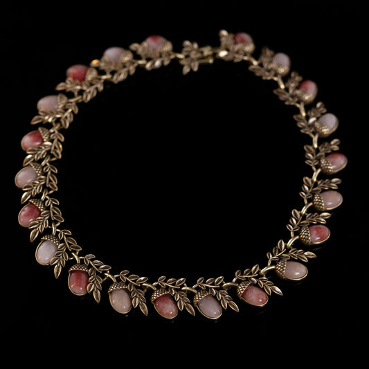 Vintage Crystal Statement Handcrafted Necklace Timeless Style