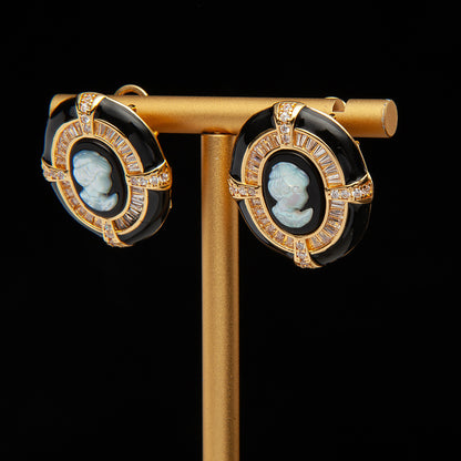Vintage Timeless Statement Statement Earrings for Ladies