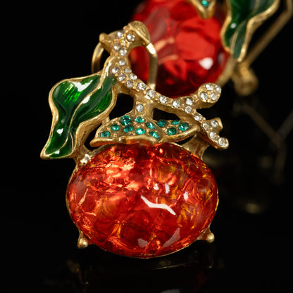 Vintage Crystal Chic Handcrafted Earrings for Women