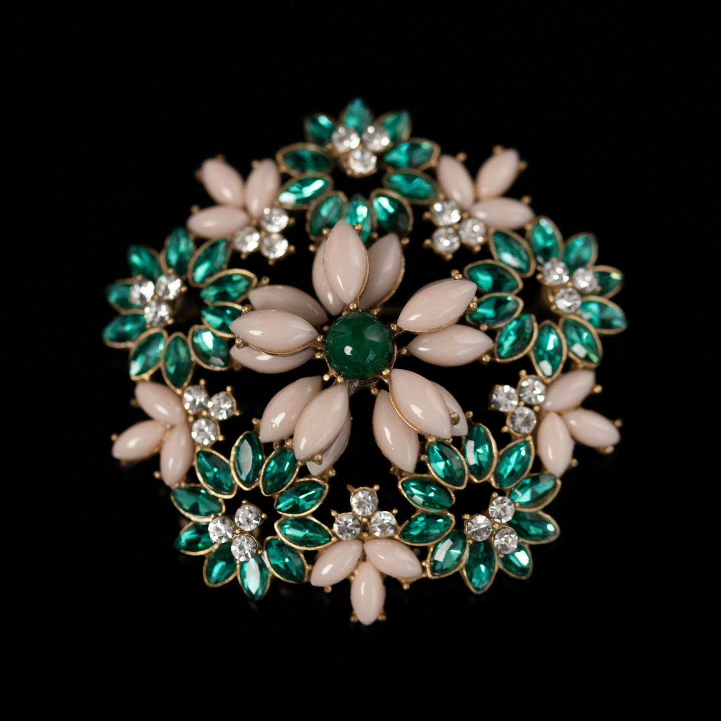 Vintage Cross Artisan Handcrafted Brooches for Men