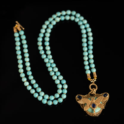Vintage Butterfly Statement Chic Necklace for Women