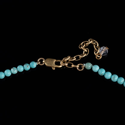 Vintage Natural Stone Geometric Luxury Necklace Handcrafted Design
