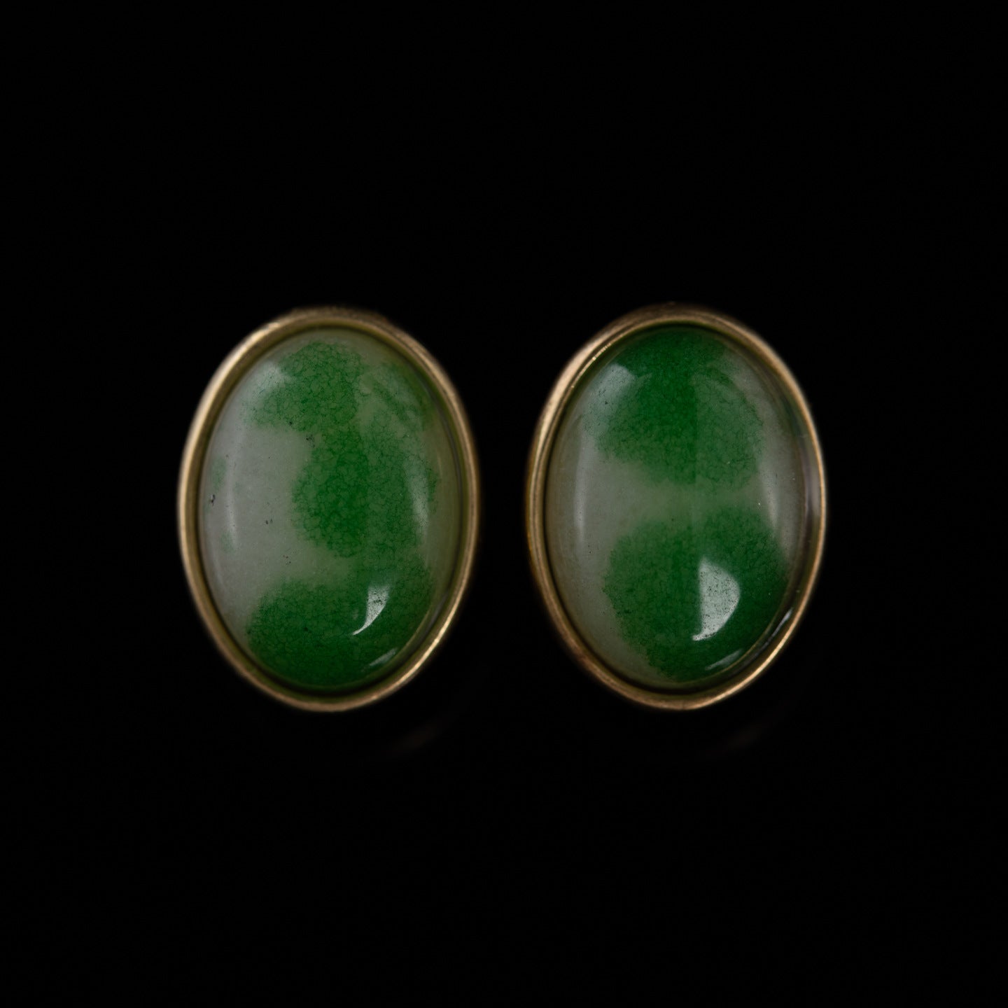 Vintage Jade Chic Refined Earrings Timeless Style