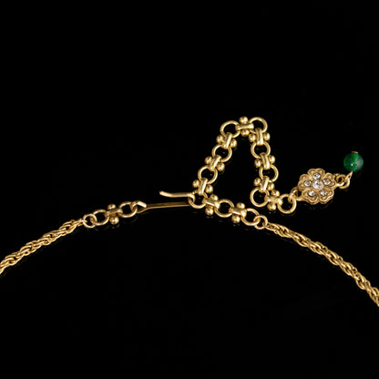 Vintage Leaf Timeless Handcrafted Necklace for Ladies