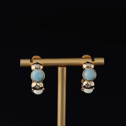 Vintage Geometric Luxury Handcrafted Earrings Handcrafted Design