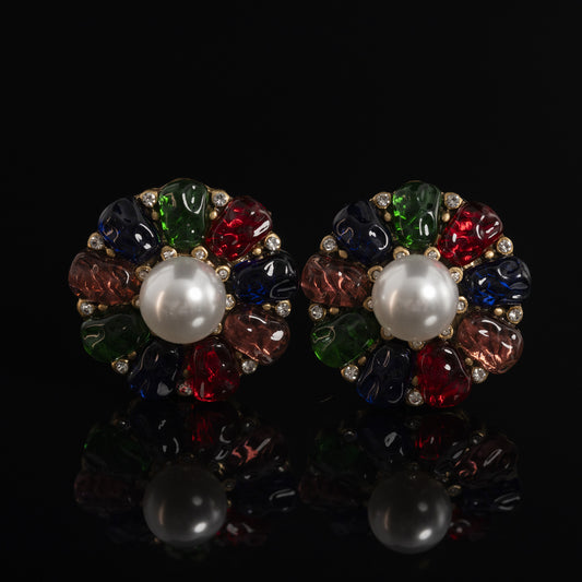 Vintage Pearl Timeless Classic Earrings Gift Jewelry