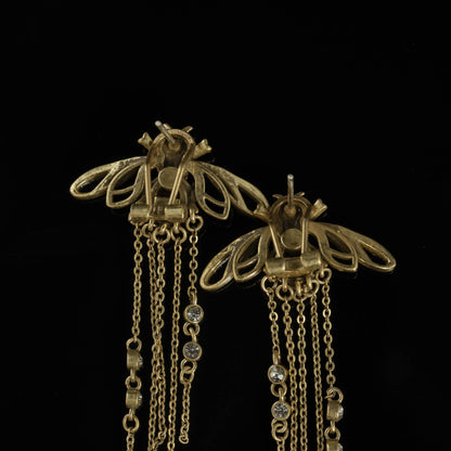 Vintage Crystal Star Classic Earrings Timeless Style