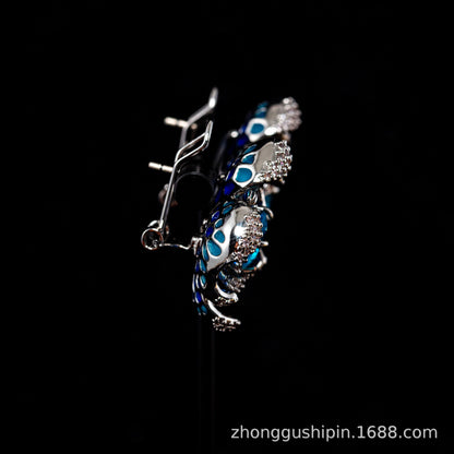 Vintage Floral Artisan Handcrafted Earrings for Ladies