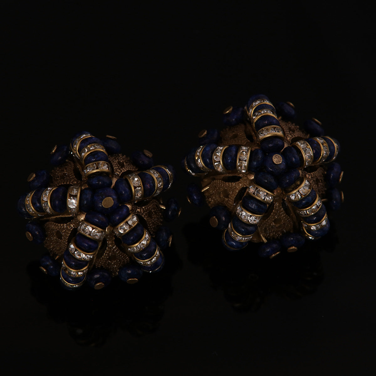 Vintage Petal Statement Timeless Earrings Timeless Style