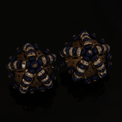 Vintage Petal Statement Timeless Earrings Timeless Style