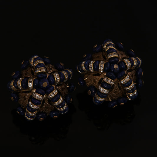 Vintage Petal Statement Timeless Earrings Timeless Style