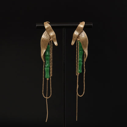 Vintage Artisan Statement Luxury Earrings for Ladies