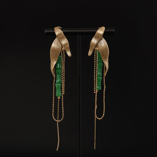 Vintage Artisan Statement Luxury Earrings for Ladies
