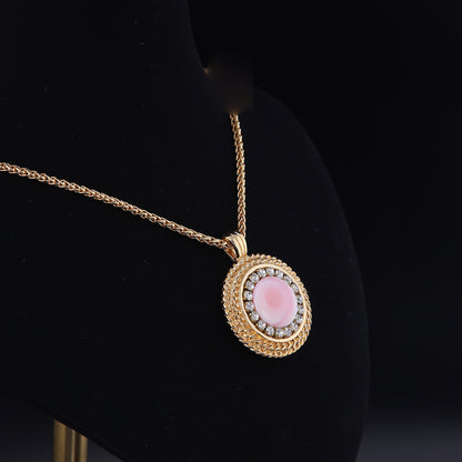 Vintage Shell Geometric Refined Necklace for Women