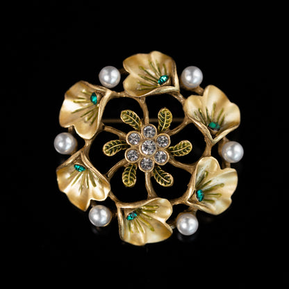 Vintage Cross Artisan Handcrafted Brooches for Men