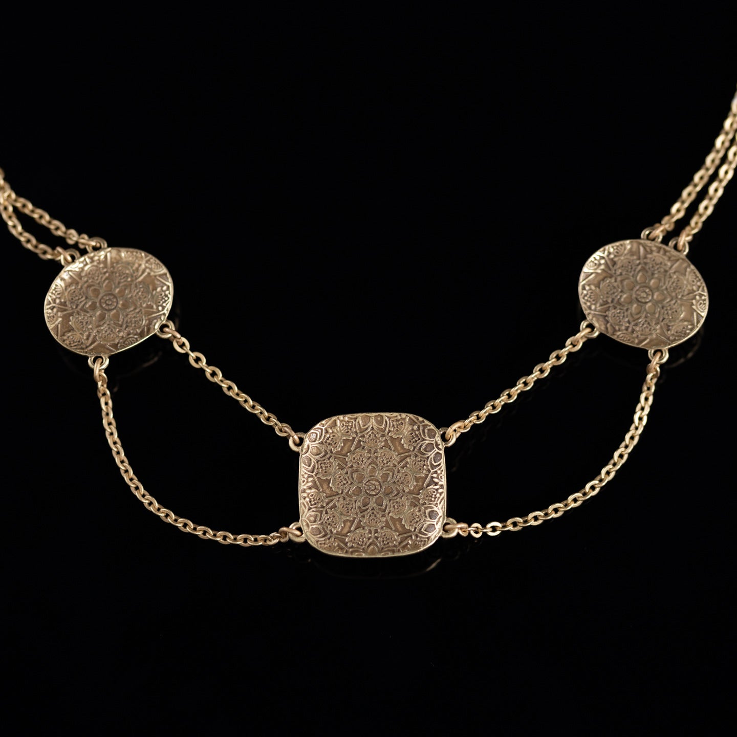 Vintage Natural Stone Refined Necklace for Women