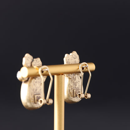 Vintage Geometric Elegant Refined Earrings Gift Jewelry