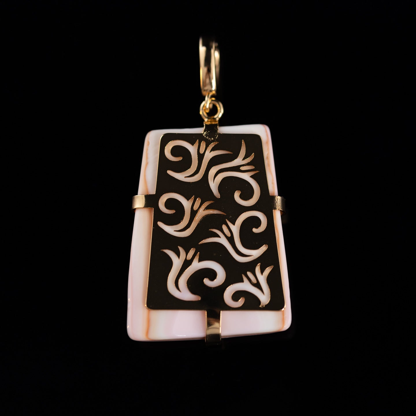 Vintage Geometric Artisan Polished Necklace for Ladies