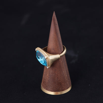Vintage Geometric Timeless Refined Open Ring