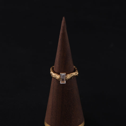 Vintage Geometric Chic Classic Open Ring Timeless Style