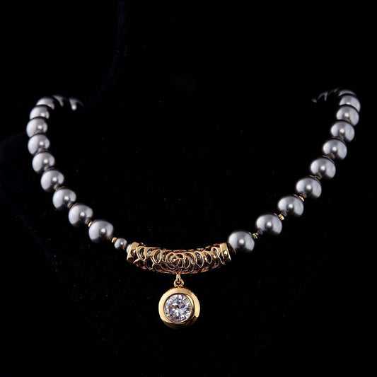 Vintage Geometric Timeless Timeless Necklace Handcrafted Design