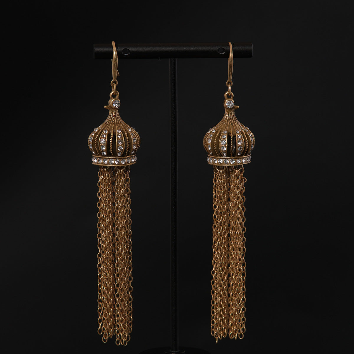Vintage Elegant Artisan Chic Earrings Handcrafted Design