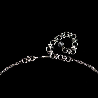 Vintage Cubic Zirconia Star Statement Necklace for Women