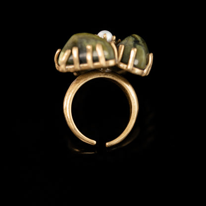 Vintage Geometric Elegant Statement Open Ring Gift Jewelry