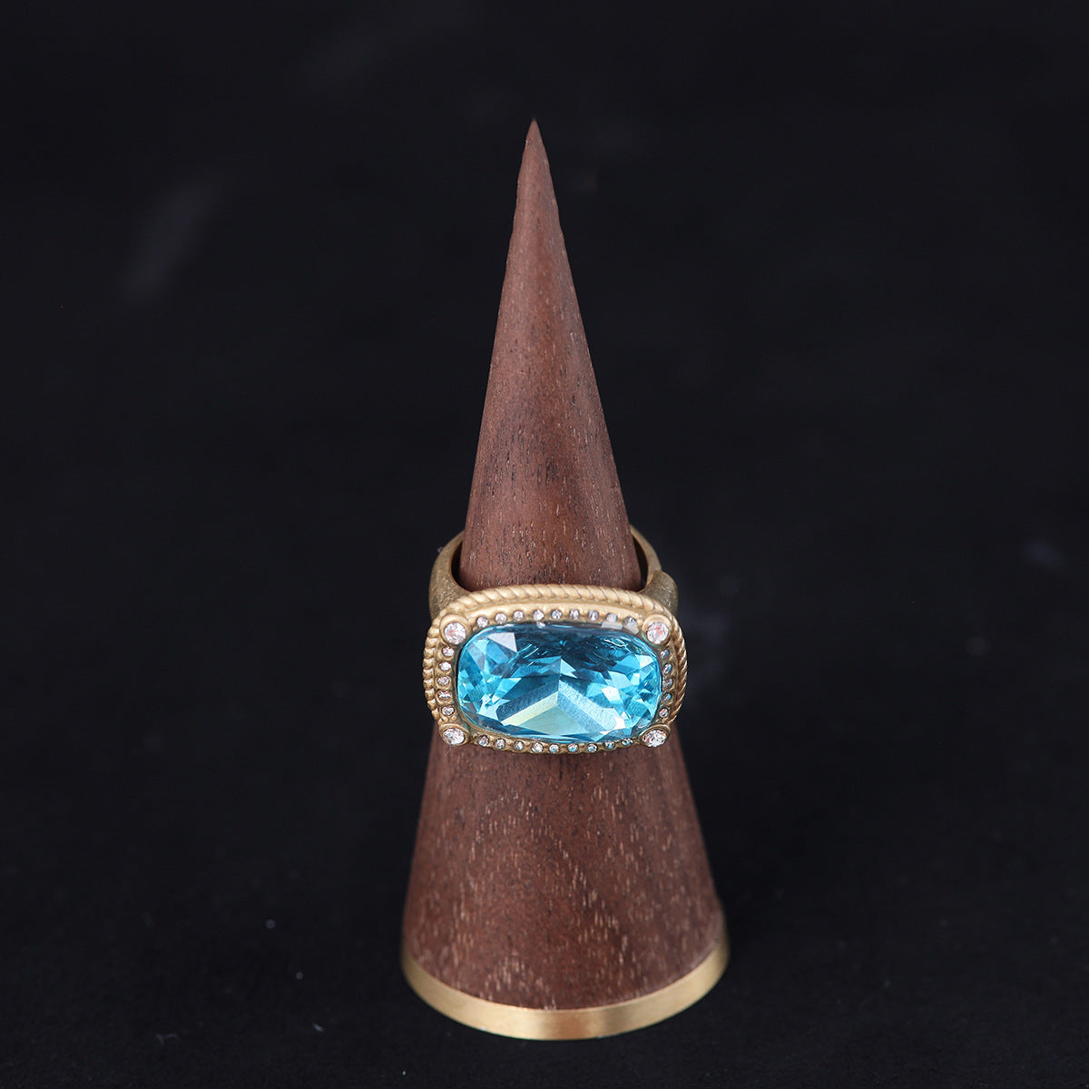 Vintage Geometric Timeless Refined Open Ring