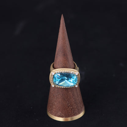 Vintage Geometric Timeless Refined Open Ring