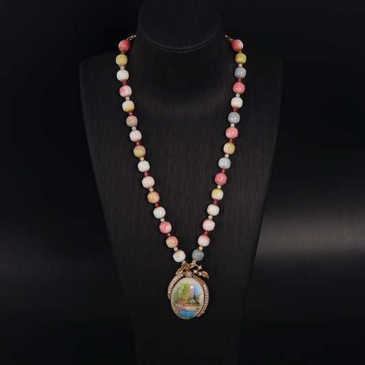 Vintage Star Classic Handcrafted Necklace Handcrafted Design