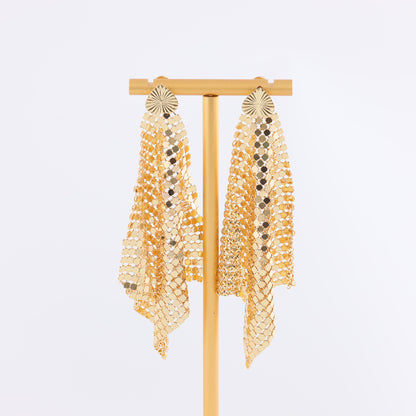 Vintage Geometric Chic Refined Earrings for Ladies
