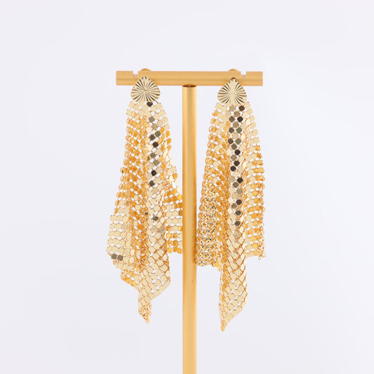 Vintage Geometric Chic Refined Earrings for Ladies