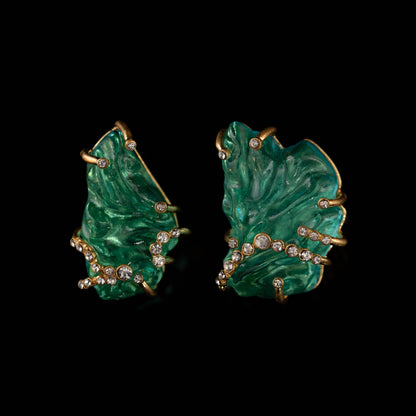 Vintage Crystal Luxury Chic Earrings Timeless Style