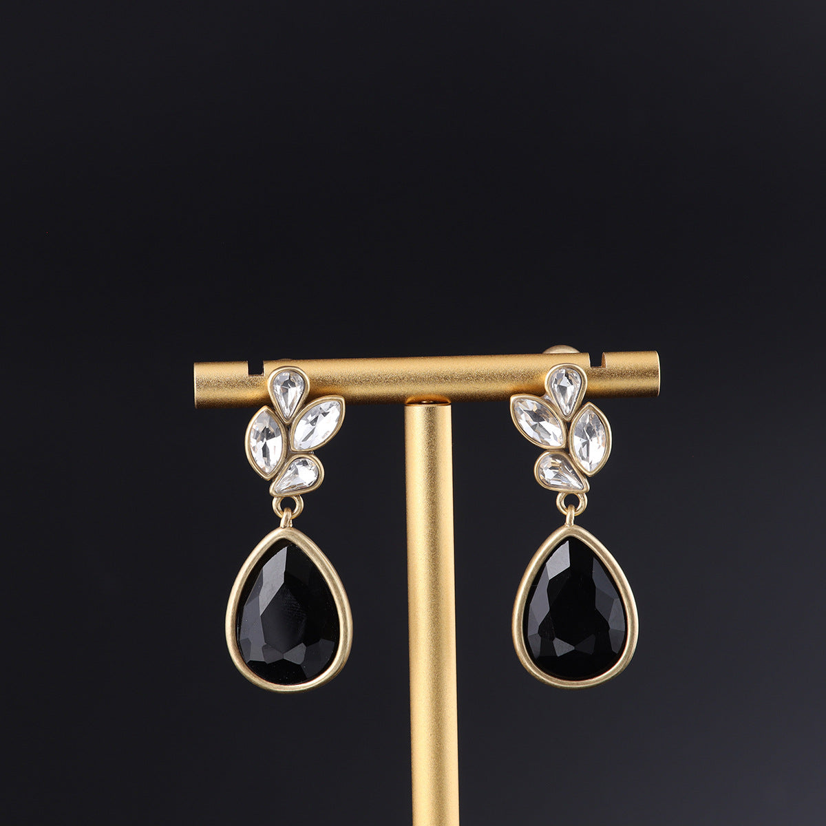 Vintage Cubic Zirconia Refined Earrings for Women