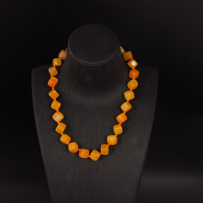 Vintage Agate Timeless Artisan Necklace Gift Jewelry