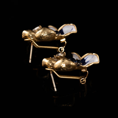 Vintage Artisan Handcrafted Timeless Earrings Handcrafted Design