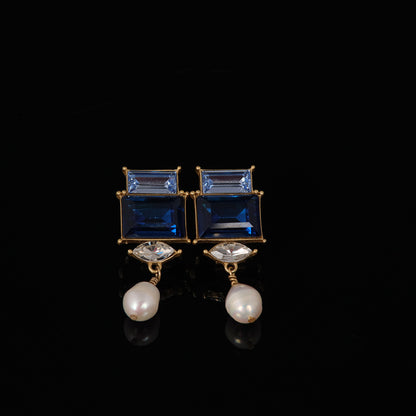 Vintage Pearl Artisan Luxury Earrings Timeless Style
