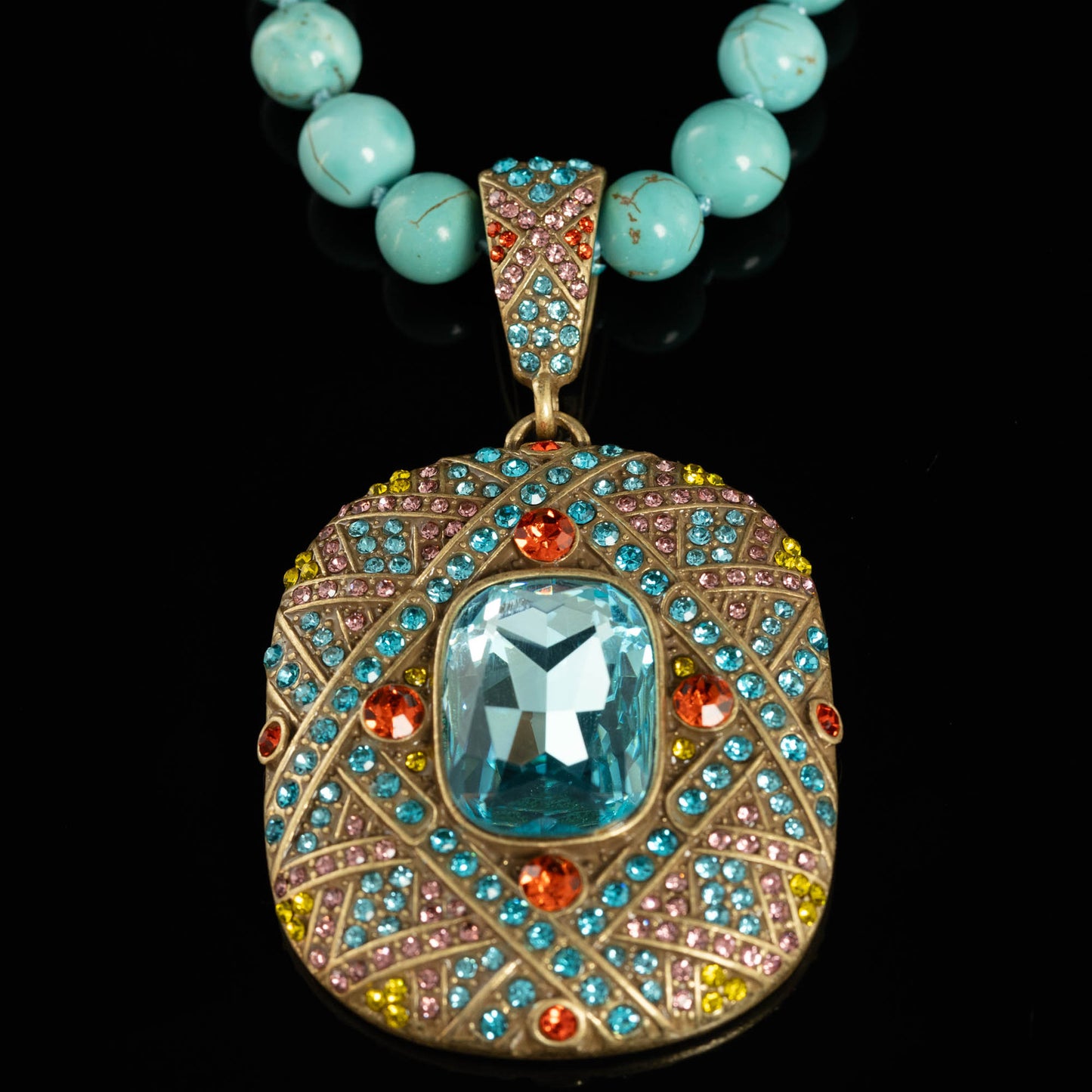 Vintage Cubic Zirconia Timeless Necklace Gift Jewelry