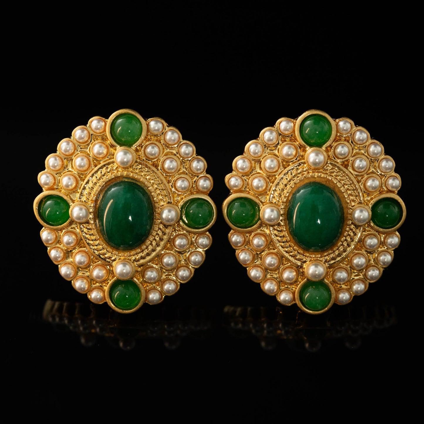 Vintage Natural Stone Classic Earrings for Women