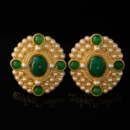 Vintage Natural Stone Classic Earrings for Women