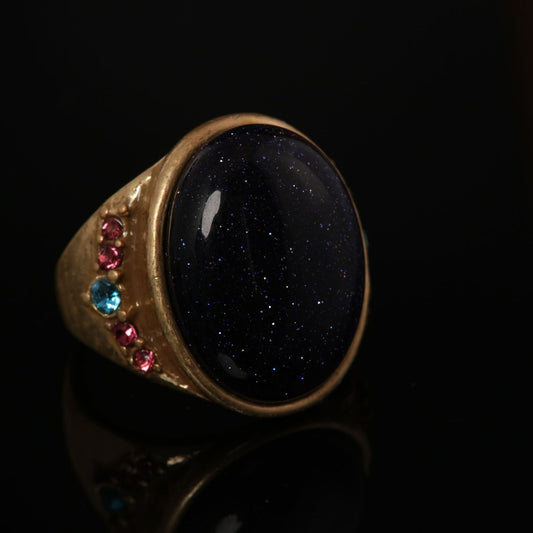 Vintage Geometric Refined Timeless Open Ring