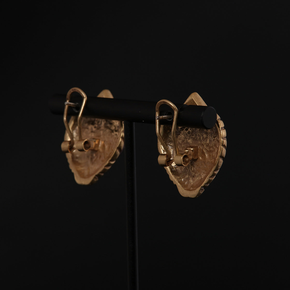 Vintage Heart Chic Luxury Earrings for Women