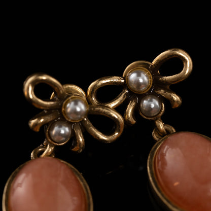 Vintage Pearl Timeless Handcrafted Earrings Timeless Style