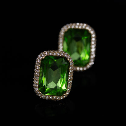 Vintage Cubic Zirconia Timeless Polished Earrings Timeless Style